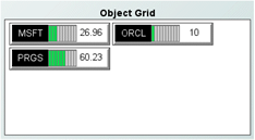 Example of an object grid