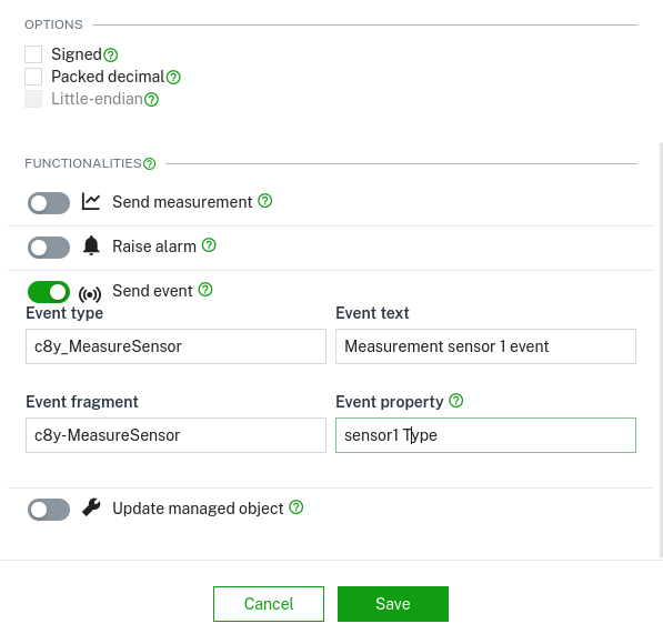 LoRa protocol add new value