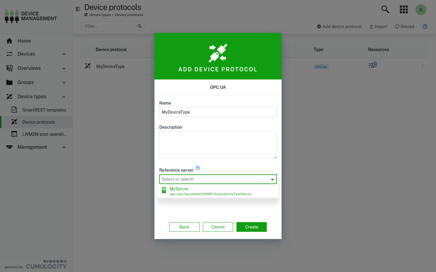 Add new device protocol