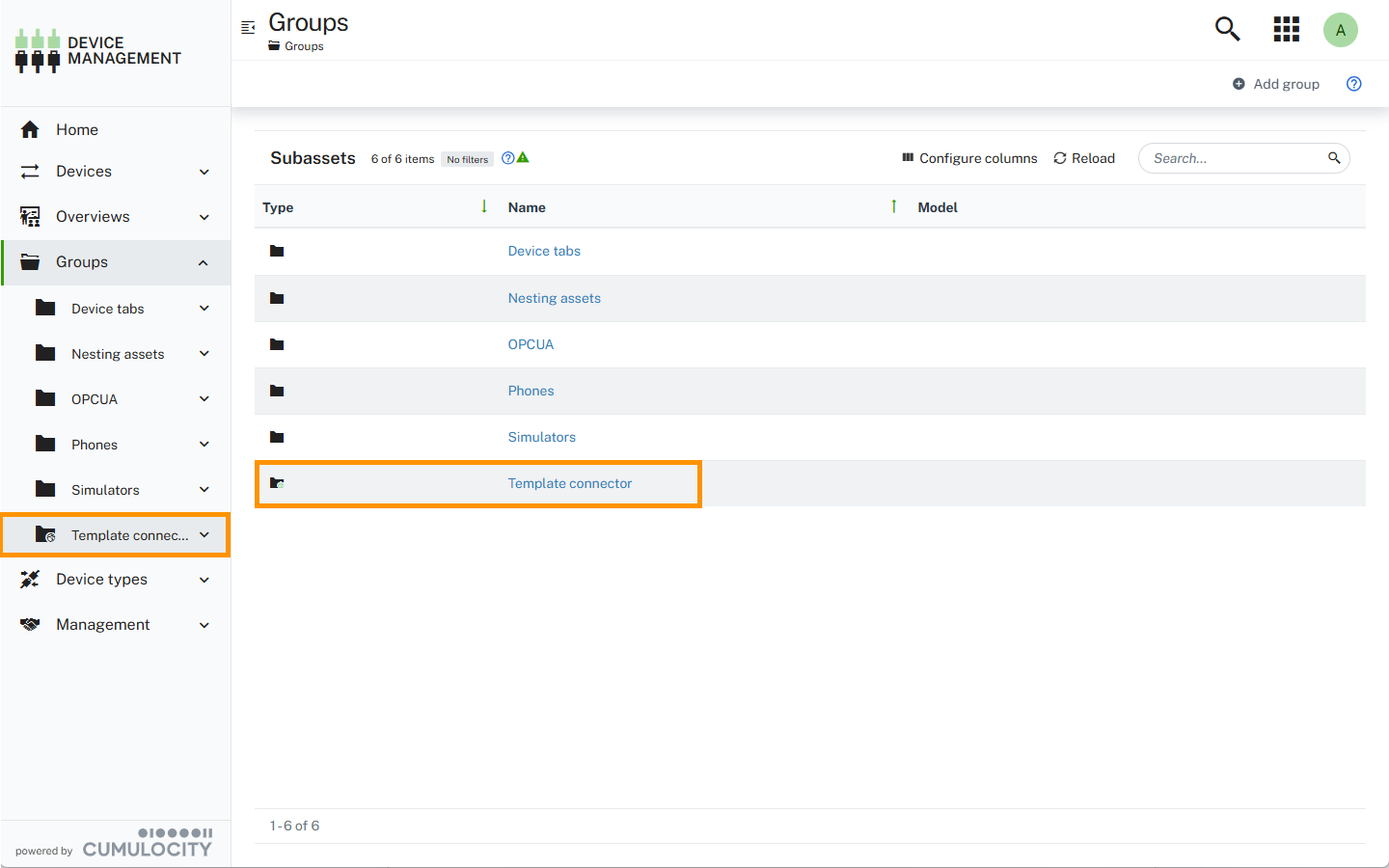 Data broker group in cockpit app
