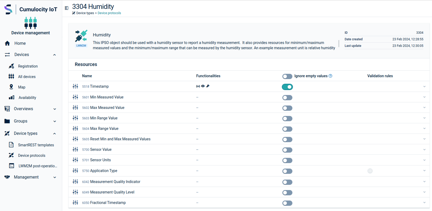 Device protocols