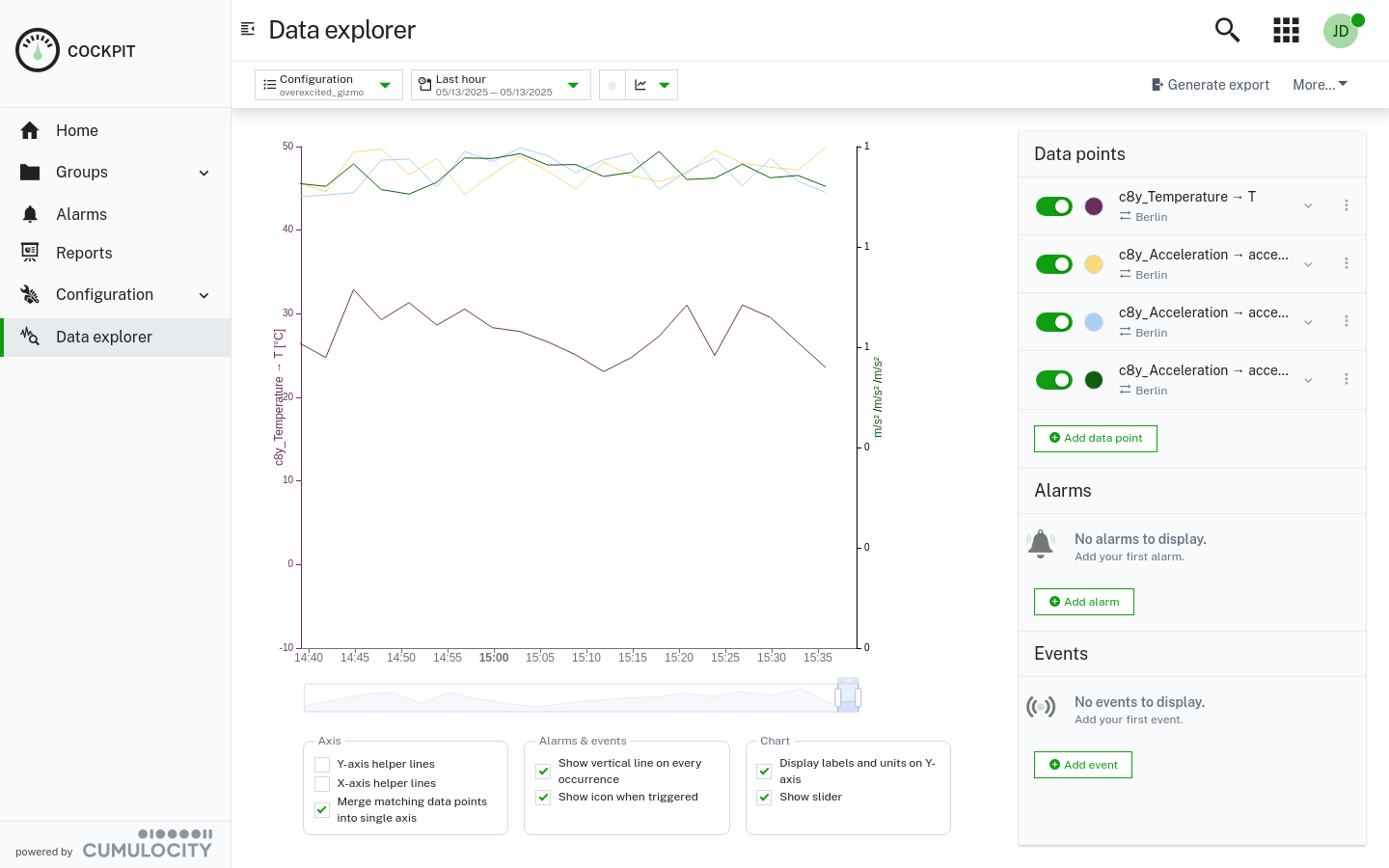 Data explorer