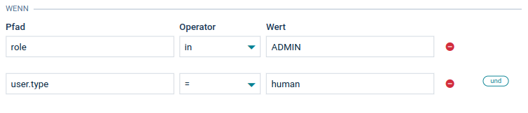 Custom access mapping