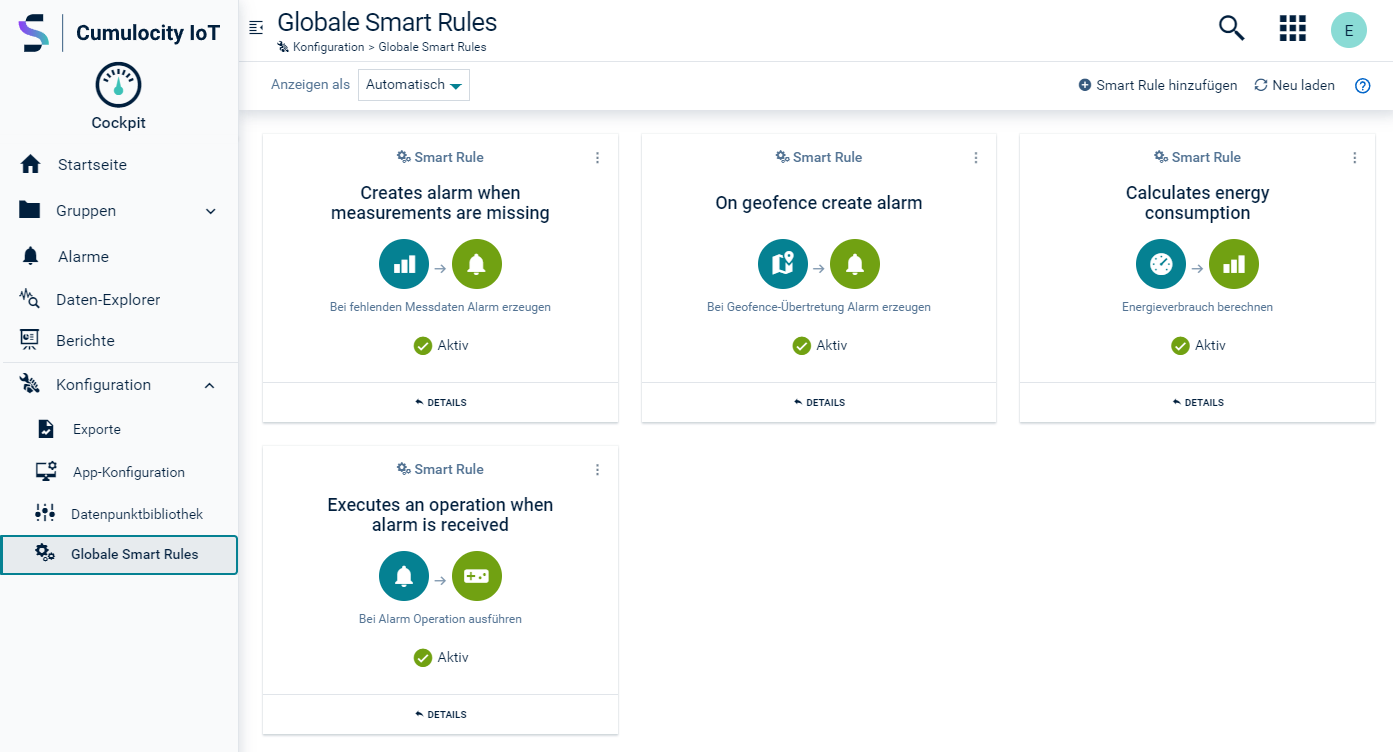 Global smart rules