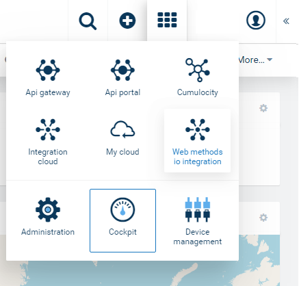 webMethods.io App Switcher Integration