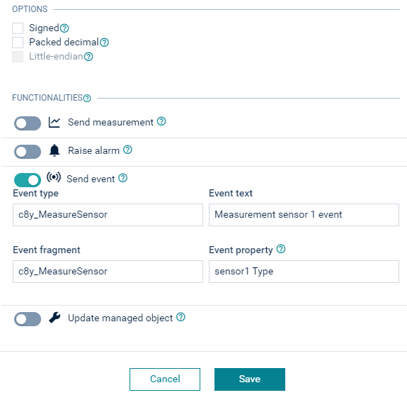 Sigfox protocol add new value