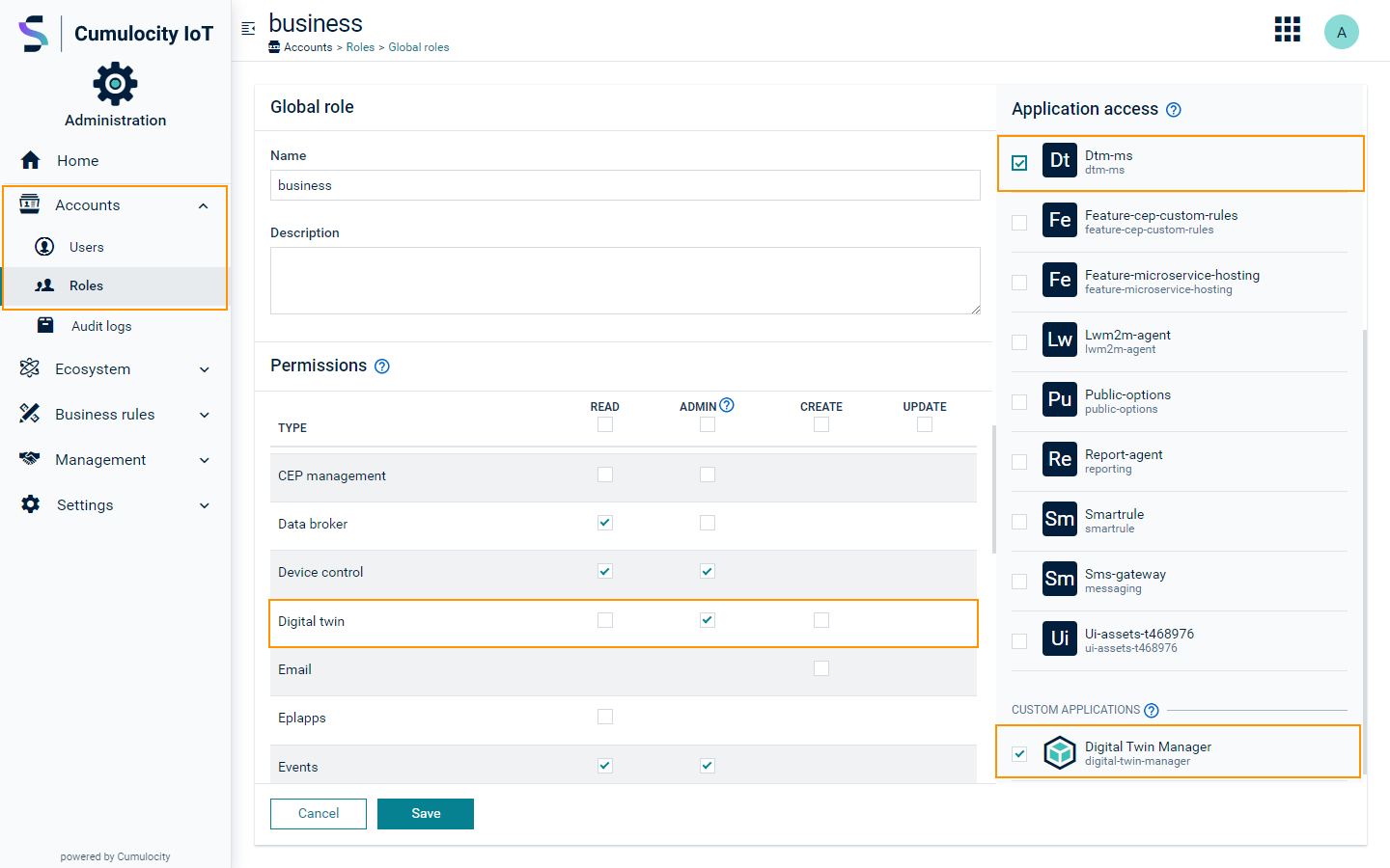 Permissions for bulk import