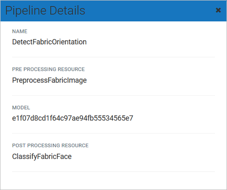 Pipeline properties