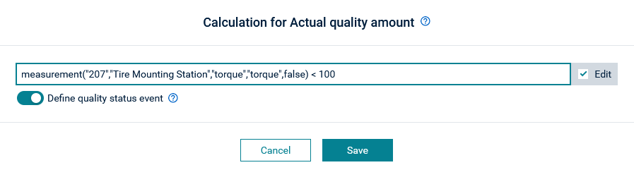 Example matching