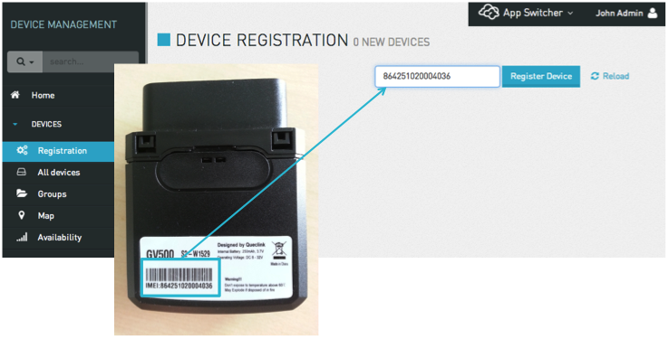 Device registration