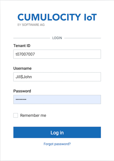 Support user access login